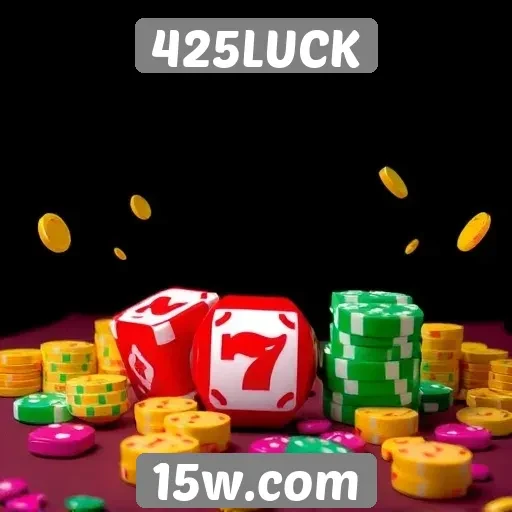 Recursos exclusivos do site 425LUCK para novos usuários